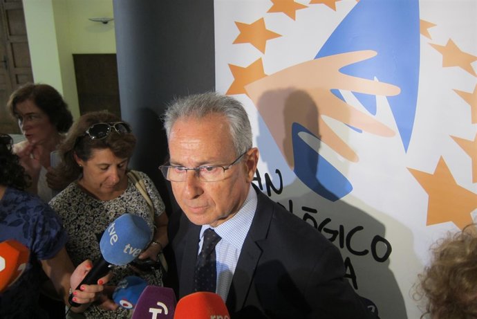 El presidente de la CHS, Miguel Ángel Ródenas