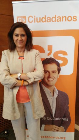 La portavoz parlamentaria de Ciudadanos Aragón, Susana Gaspar.