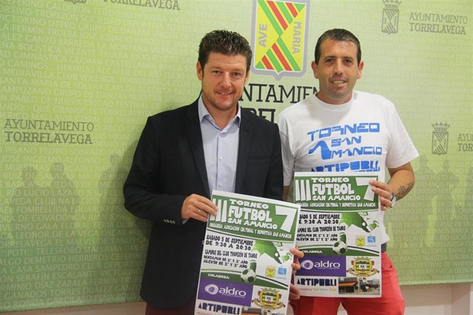 Presentación del III Torneo de Fútbol San Amancio en Torrelavega