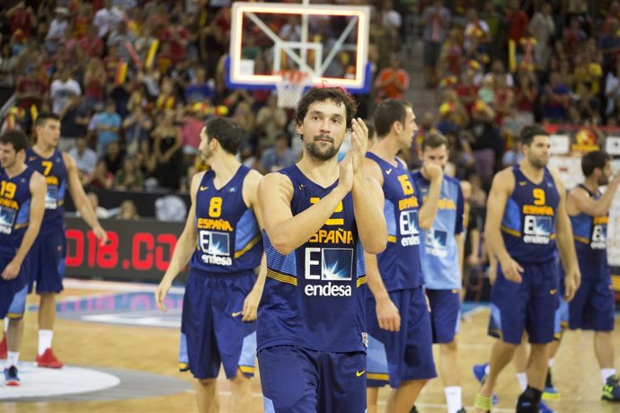 España vs Macedonia, Sergio Llull 