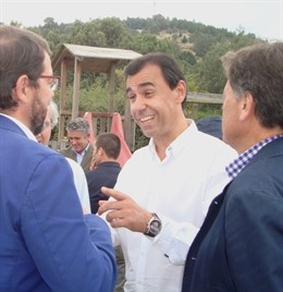 Fernando Martínez Maíllo, en Prádena (Segovia)