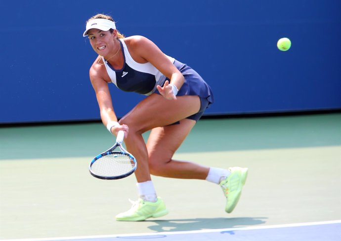 Garbiñe Muguruza en el US Open 2015