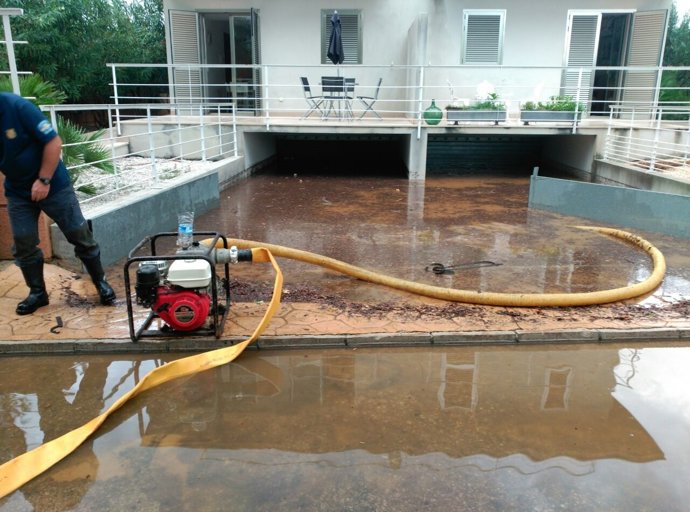 Inundaciones en Mallorca