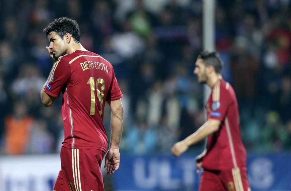 Diego Costa Koke selección española