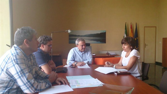 Un momento de la reunión