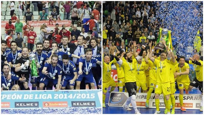 Movistar Inter y Jaén Paraíso Interior se miden en la Supercopa de España