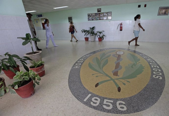 Hospital en la ciudad cubana de Cienfuegos