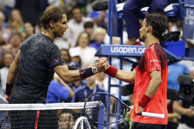 Rafa Nadal Fabio Fognini US Open
