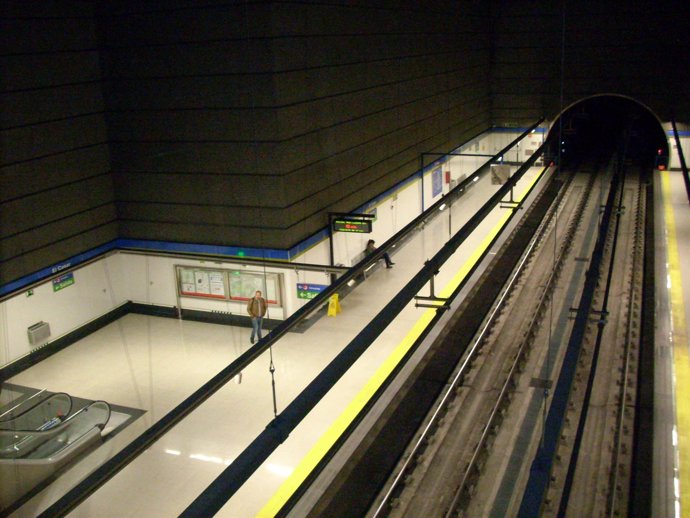 Estación de Metrosur de El Casar en Getafe