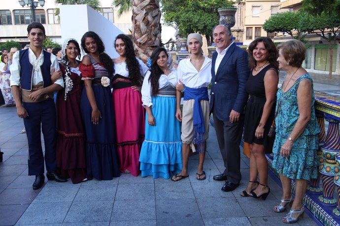 El alcalde de Algeciras, con participantes de Algeciras Entremares