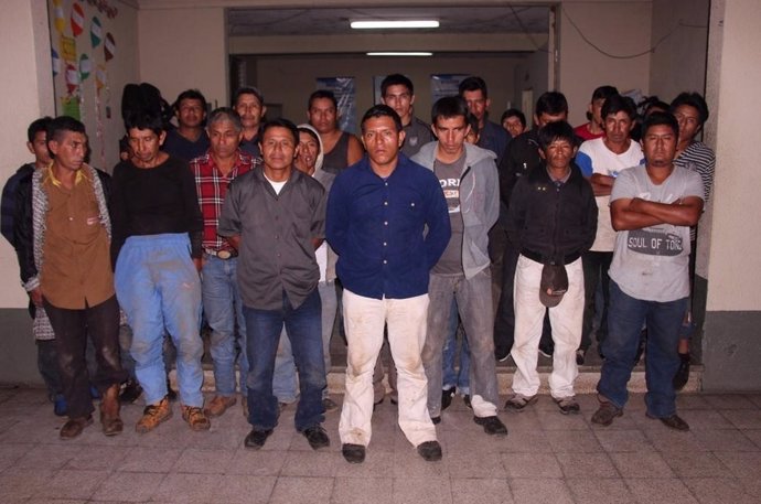 Detenidos por enfrentamientos en Guatemala