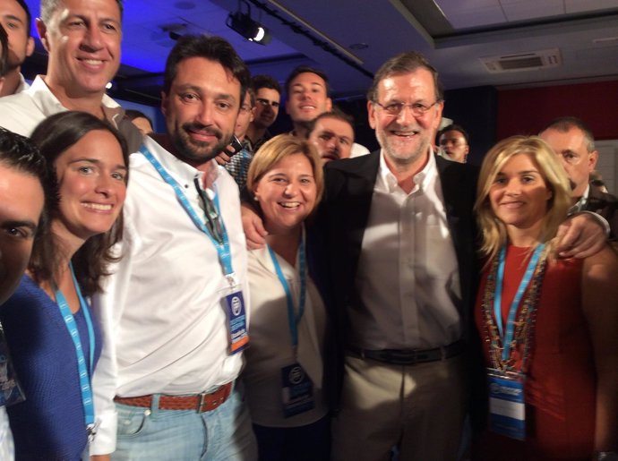 Bonig con Mariano Rajoy 