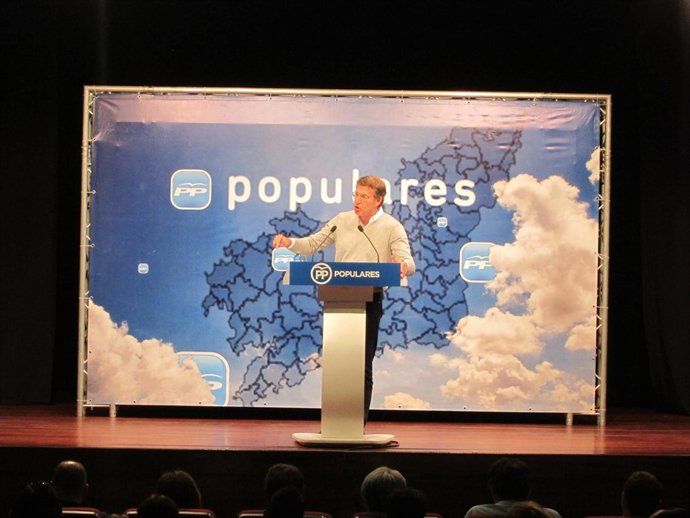 Alberto Núñez Feijóo en Boiro 