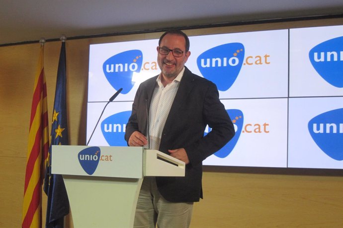 El candidato de UDC a la Generalitat, Ramon Espadaler
