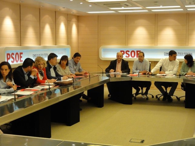 Francina Armengol en el Comité Federal del PSOE