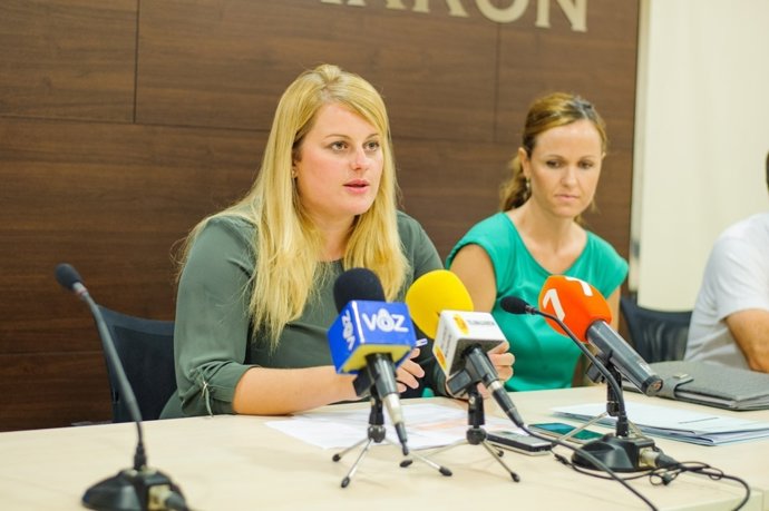 La alcaldesa de Mazarrón, Alicia Jiménez