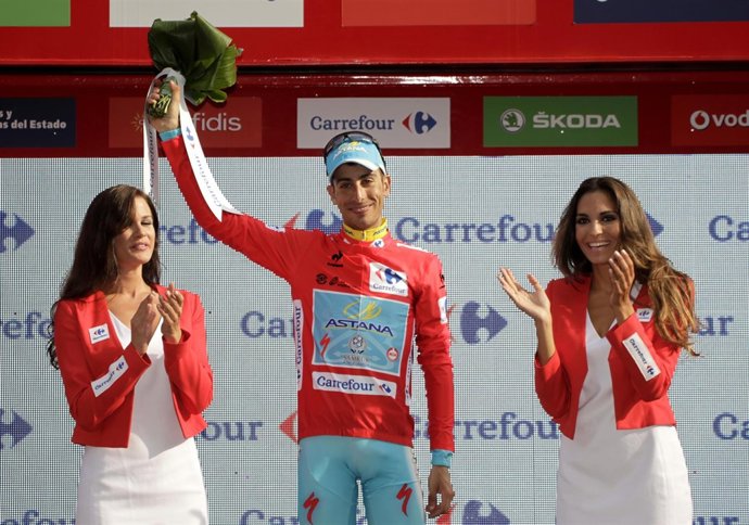 El ciclista italiano Fabio Aru (Astana),