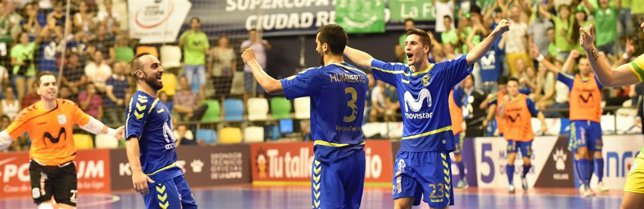 El Movistar Inter, campeón de la Supercopa de España de fútbol sala