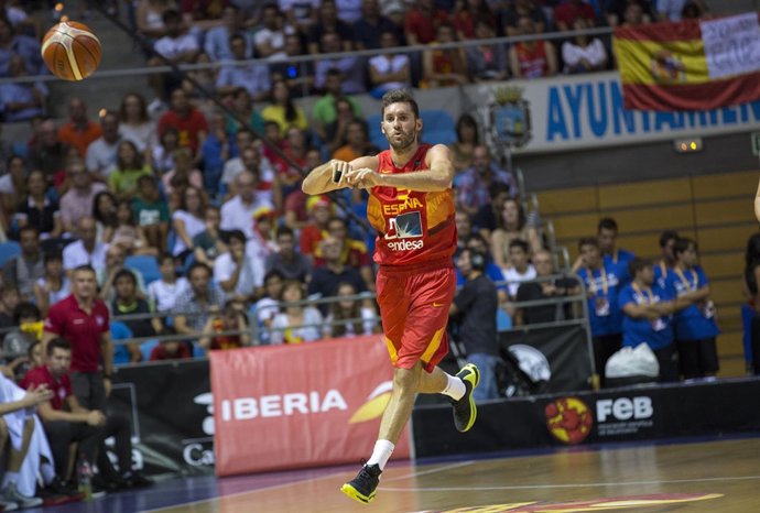 España vs Polonia, Rudy Fernandez 