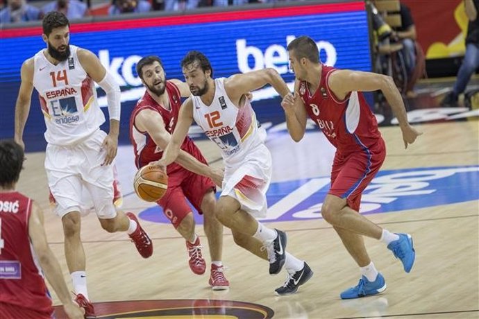 España debuta en el Eurobasket con una derrota ante Serbia