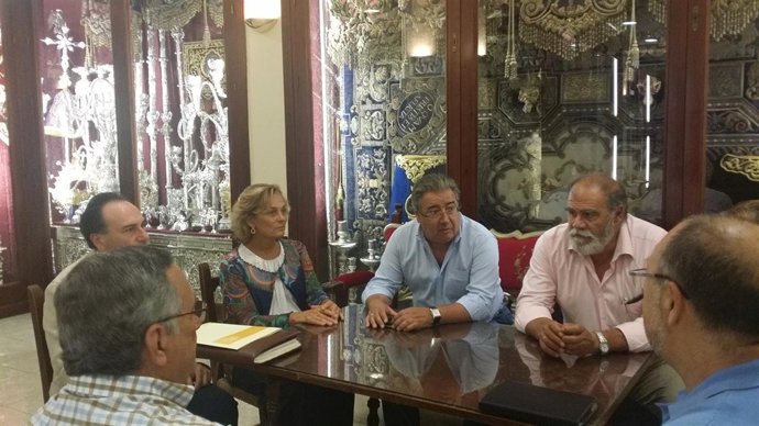 Visita de Juan Ignacio Zoido al Centro de Estimulación Precoz del Buen Fin
