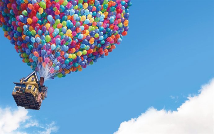 Up la película