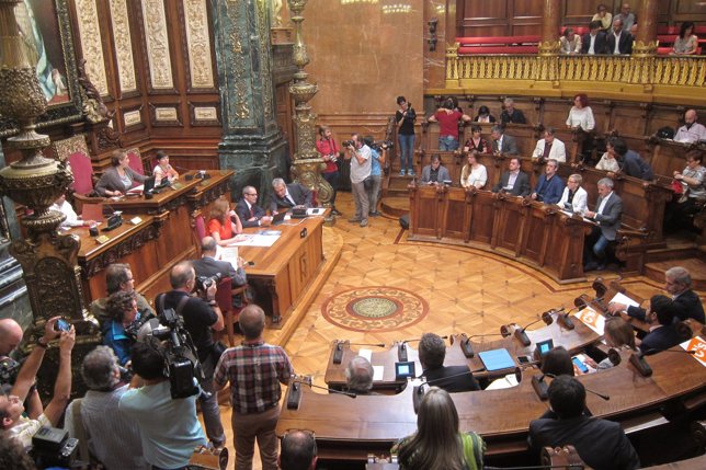 Pleno del Ayuntamiento de Barcelona