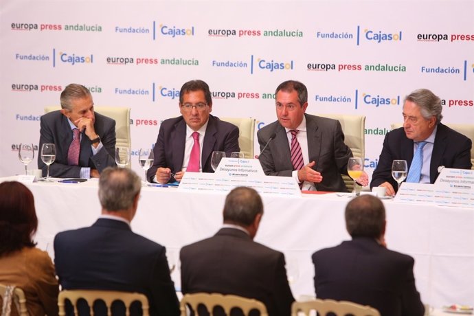 Juan Espadas, en los Desayunos de Europa Press Andalucía