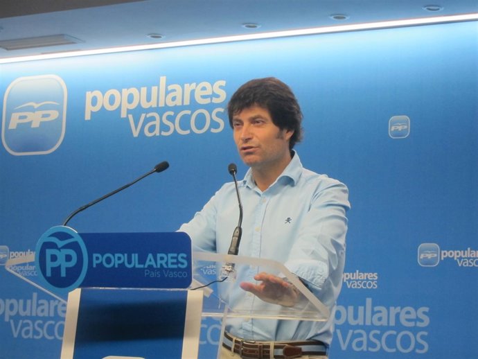 Javier Ruiz, secretario general del PP de Bizkaia