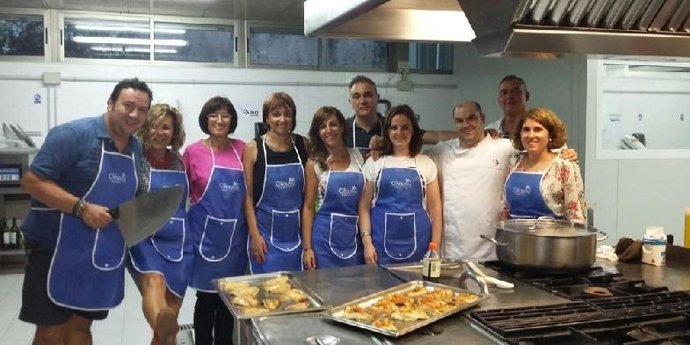 Participantes en los cursos