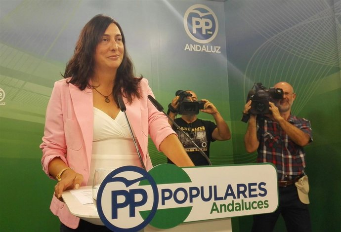 Dolores López, hoy en rueda de prensa