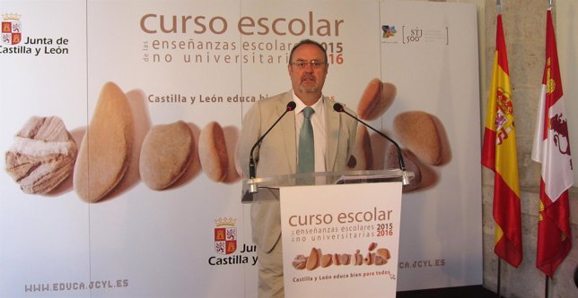 El consejero de Educación de la Junta de CyL, Fernando Rey