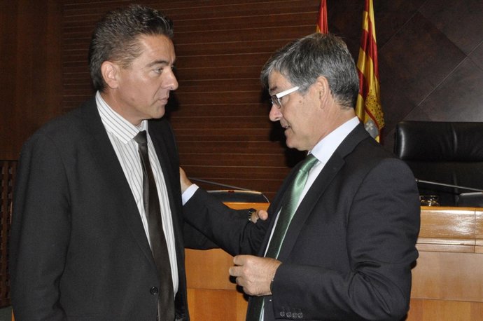 Miguel Ángel Lafuente y Vicente Guillén