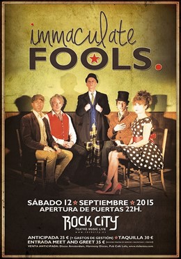 Inmaculate Fools abren su gira española en Valencia