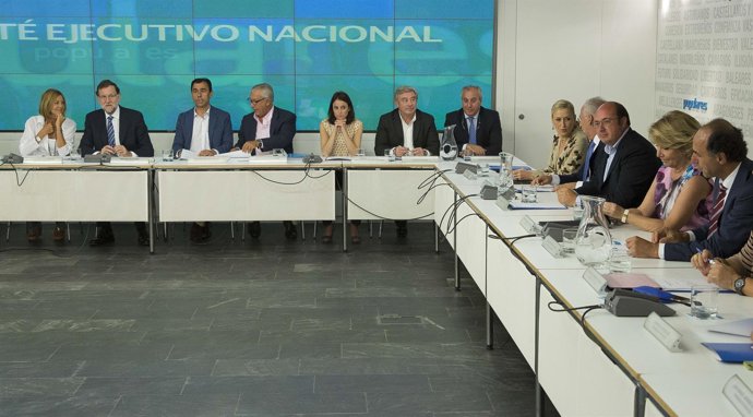 Imagen del Comité Ejecutivo Nacional del PP