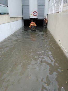 Lluvia caída en Gandia