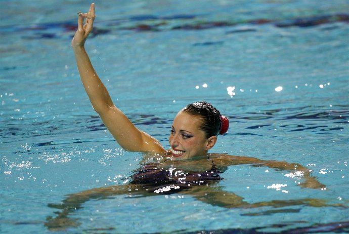 Gemma Mengual sincronizada