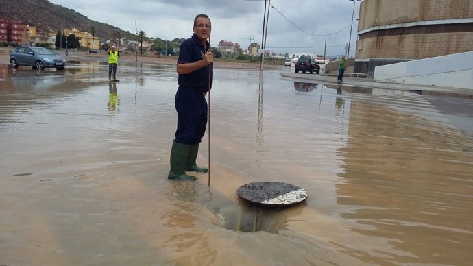 Cartagena inundada por las lluvias
