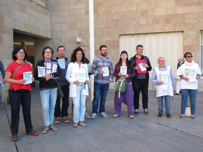 Coordinadora contra la TTIP registra moción contra el Tratado