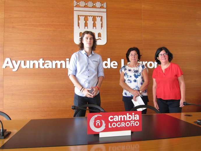 Concejales de 'Cambia Logroño'