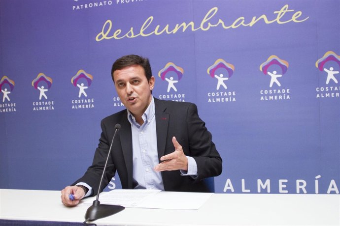 El vicepresidente de la Diputación de Almería, Javier Aureliano García