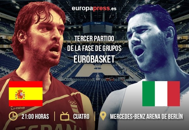 España-Italia Eurobasket 2015