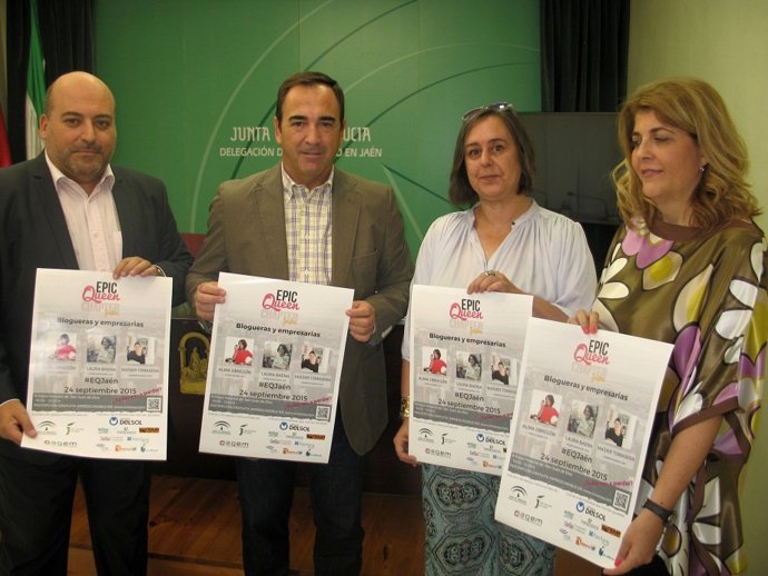 Presentación del I Encuentro de Blogueras y Empresarias dentro de 'Epic Queen'.