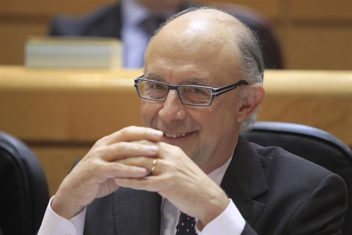 Cristóbal Montoro en el Senado