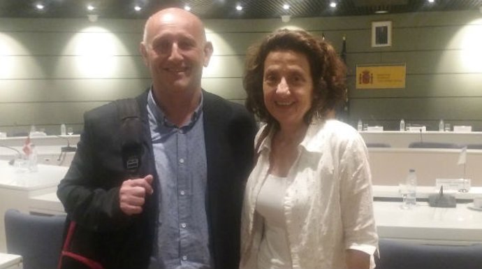 Andreu Horrach y Fina Santiago