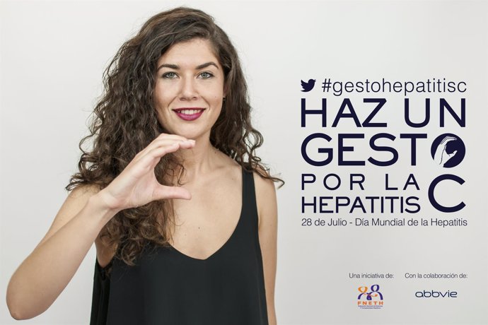 Campaña 'Haz un gesto por la hepatits C'