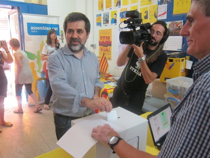 El presidente de la ANC, Jordi Sánchez