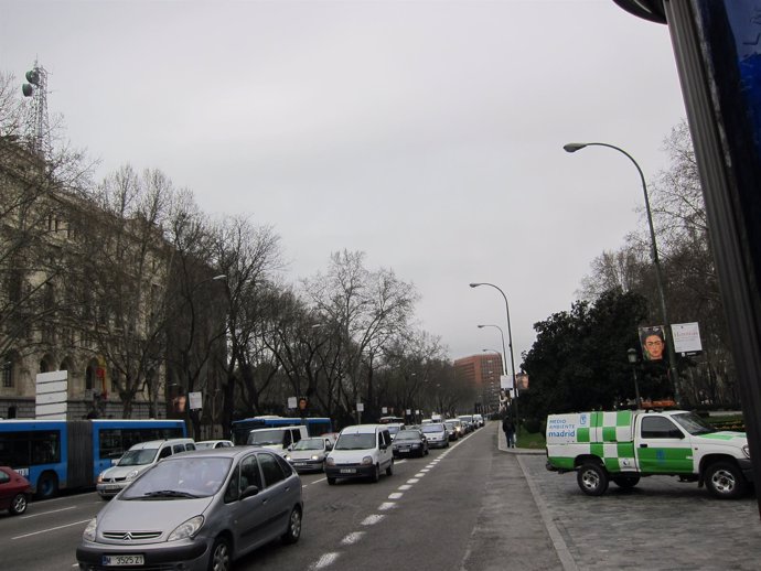 Paseo de Recoletos de Madrid