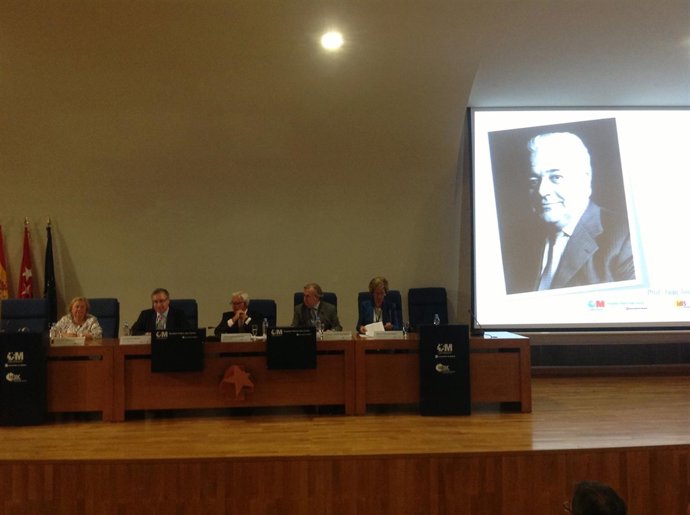 Foto del homenaje a Juan José López-Ibor