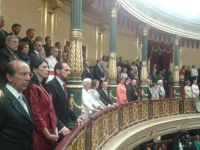 La familia de la Reina Letizia en la Proclamación de Feipe VI 